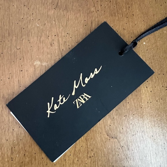 Zara x Kate Moss 100% spun silk halter and scarf Size L - Picture 12 of 14